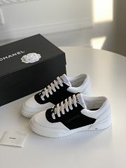 Chanel Sneaker Black White - 4