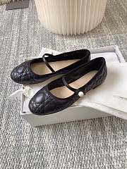 Dior Ballets Black Shoes - 3