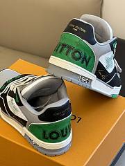 Louis Vuitton LV Trainer Sneaker Green - 5