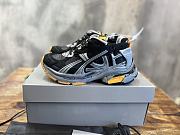 Balenciaga Runner Trainer Black Yellow Sneaker - 1