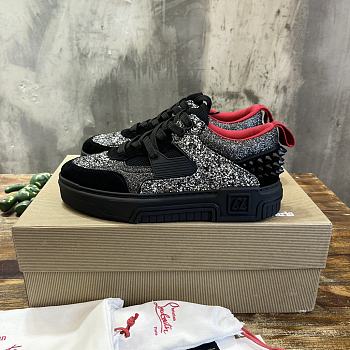 Christian Louboutin Astroloubi Strass Sneakers Black