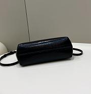 Fendi First Bag Small Crocodile Black 26x9.5x18cm - 5