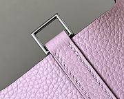 Hermes Picotin Pink Silver Bag 18cm - 5