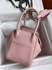 Hermes Lindy Bag Pink Silver 26cm - 3