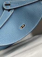 Hermes Lindy Bag Blue Gold 26cm - 4