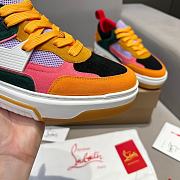 Christian Louboutin Sneaker Astroloubi Green Pink Yellow - 4