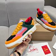 Christian Louboutin Sneaker Astroloubi Green Pink Yellow - 2