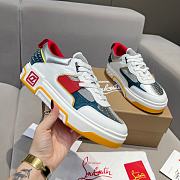 Christian Louboutin Sneaker Astroloubi White Red Green - 1