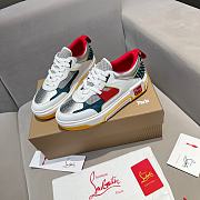 Christian Louboutin Sneaker Astroloubi White Red Green - 3