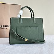 Burberry Mini Frances Bag Green 27x11x20cm - 4