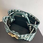 Bottega Veneta Small Andiamo Emerald Green 25x20x10cm - 6