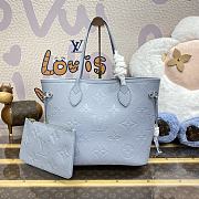 Louis Vuitton LV Neverfull MM Blue Hour 31 x 28 x 14 cm - 1