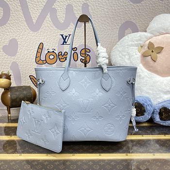 Louis Vuitton LV Neverfull MM Blue Hour 31 x 28 x 14 cm