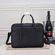 Bottega Veneta Getaway Large Briefcase Black 39x28.5x8cm - 5