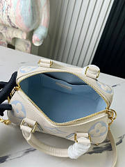 Louis Vuitton LV Speedy Bandoulière 20 Latte/Candy Blue 20.5x13.5x12cm - 5