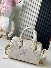 Louis Vuitton LV Speedy Bandoulière 20 Latte/Candy Blue 20.5x13.5x12cm - 4