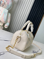 Louis Vuitton LV Speedy Bandoulière 20 Latte/Candy Blue 20.5x13.5x12cm - 2