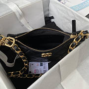 Chanel Hobo Black Bag 23x23x6cm - 3