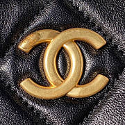 Chanel Hobo Black Bag 23x23x6cm - 6