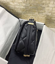 Chanel Mini Flap Bag Lambskin Black 12.5×19×6cm - 2