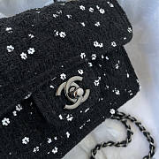 Chanel Mini Flap Bag Black 14x19x6cm - 2