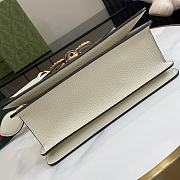 Gucci Ophidia White Bag Bee 25.5x17.5x13cm - 4