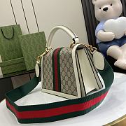 Gucci Ophidia White Bag Bee 25.5x17.5x13cm - 5