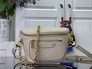 Louis Vuitton LV Mini Bumbag White 17x12x9.5cm - 1