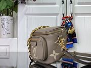 Louis Vuitton LV Mini Bumbag Grey 17x12x9.5cm - 2