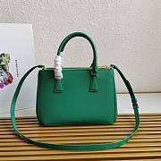 Prada Galleria Saffiano Leather Green Bag 28x20x12cm - 2