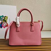 Prada Galleria Saffiano Pink Leather Bag 28x20x12cm - 3