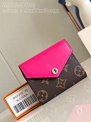 Louis Vuitton LV Zoé Wallet Pink 9.5 x 7.5 x 3 cm - 1