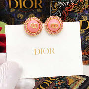 Dior Petit CD Baroque Stud Earrings - 1