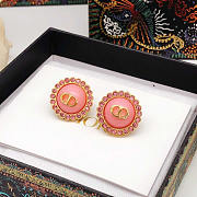 Dior Petit CD Baroque Stud Earrings - 4