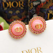 Dior Petit CD Baroque Stud Earrings - 3