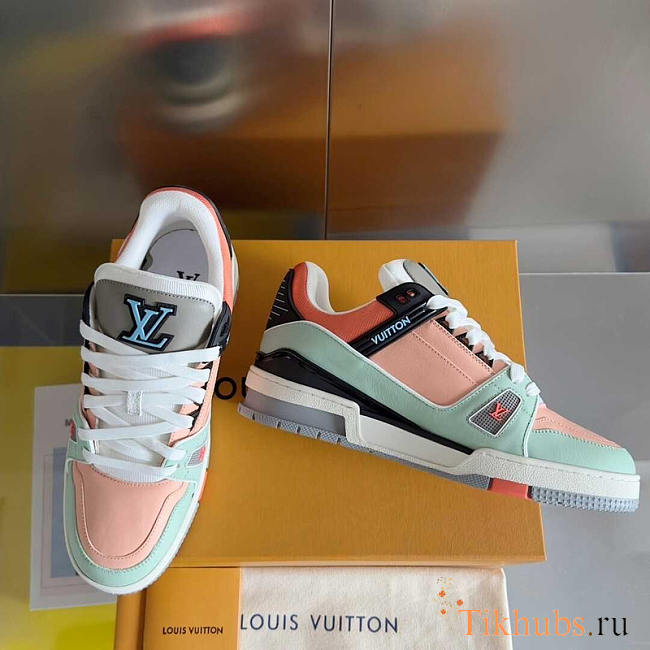 Louis Vuitton LV Trainer Sneaker Orange - 1