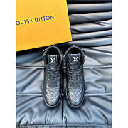 Louis Vuitton LV Rivoli Sneaker Boot Black - 3