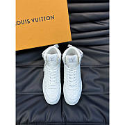 Louis Vuitton LV Rivoli Sneaker Boot White - 3