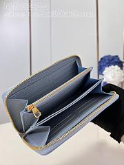 Louis Vuitton LV Zippy Wallet Blue Hour 19.5 x 10.5 x 2.5 cm - 5