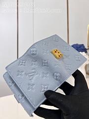 Louis Vuitton LV Folding Wallet Blue Hour 11cm - 2