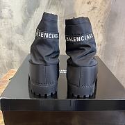 Balenciaga Alaska Low Boot in Black Nylon - 6