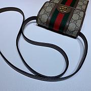 Gucci Ophidia Mini Beige 11.5x18x3.5cm - 3