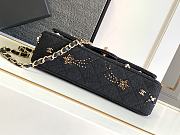 Chanel Flap Bag Black Gold 25cm - 6