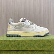 Gucci White Grey Yellow Sneaker - 1