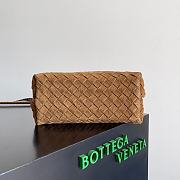 Bottega Veneta Andiamo Suede Brown 25x22x10.5cm - 4