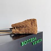 Bottega Veneta Andiamo Suede Brown 25x22x10.5cm - 5