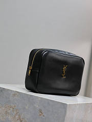 YSL Calypso Cosmetic Pouch In Lambskin 21x14x6.5cm - 4