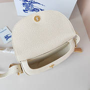 Burberry Chess Satchel White 25 x 6.5 x 17.5 cm - 2