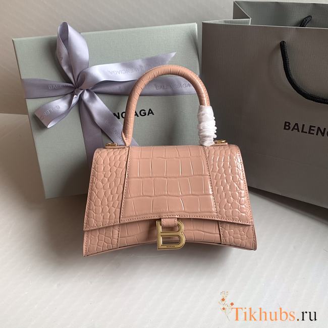 Balenciaga Hourglass Nude Gold 23cm - 1