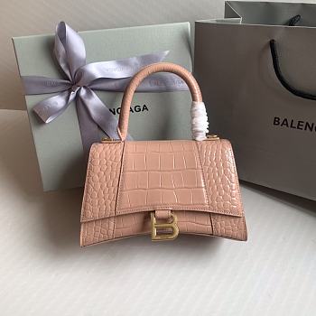 Balenciaga Hourglass Nude Gold 23cm